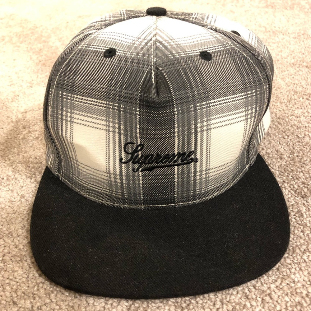 Supreme Ombre Print 5-Panel Snapback Hat (Authentic)